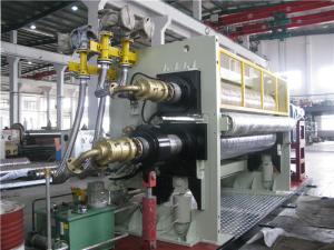 China One Motor Table Cloths 6000mm Roll Embossing Machine factory