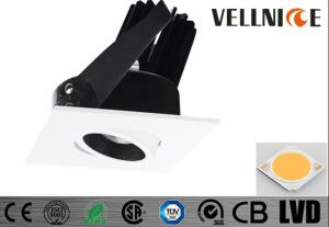 China Warm White LED square downlight Aluminum Housing CRI 90 CITIZEN Chip factory