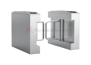 China TCP/IP Indoor Pedestrian Automatic Swing Turnstile Gate factory