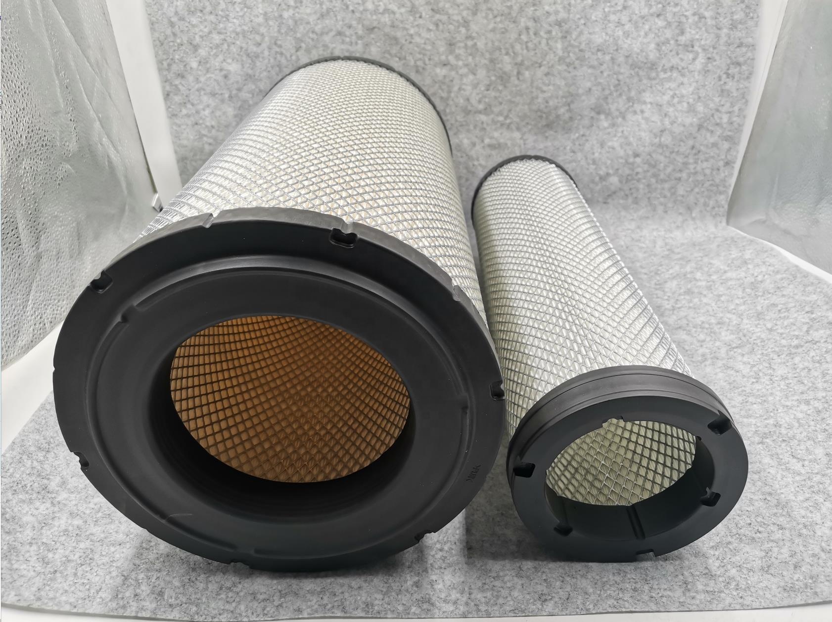 AF26114 AF25667 2447PU Deut z Air Compressor XC MG 215 Komatsu Excavator Air Filter 2.9kg