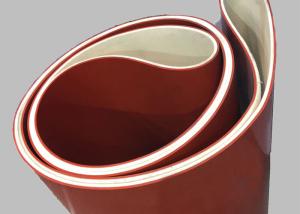 China Non Woven Silicone Coated Belts , Textile Conveyor Felt Belt factory