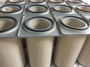 China Fire Resistant Gas Turbine Filters Aluminized Spunbonded Polyester Material factory