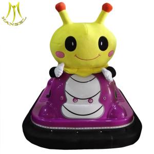 China Hansel luna park children ride on electric cars bumper car coin operated machine factory