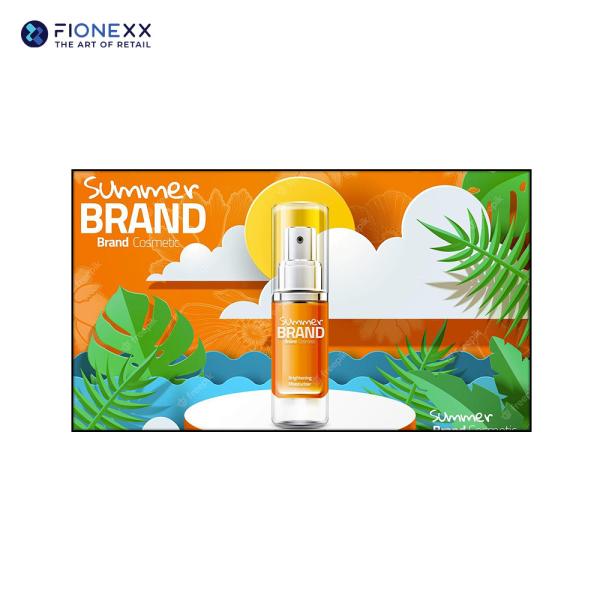 China Quantum Dots LED Backlight QLED 4K Lcd Display Wall Mount Lcd Panel with 700nits High Brightness factory