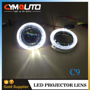 Single Dual RGB WRGB Headlight Shrouds Bi Xenon Projector Lens Shroud