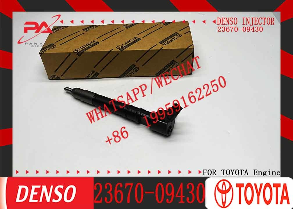 High Quality Fuel injector For Hilux Revo 2.4L 23670-0E020 23670-09430 295700-0560 236700E020(G4) 2367009430 2957000560