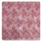 Coloured Designs Chantilly Lace For Wedding Dresses , French Lace Fabric