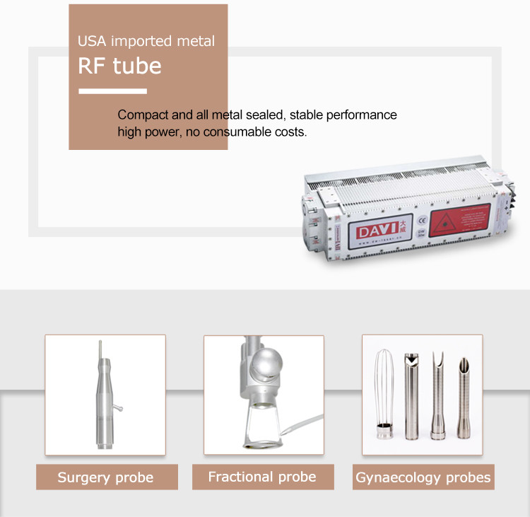 Intensity 60kg Fractional CO2 Laser Machine With Rectangular And Circular Scan Patterns
