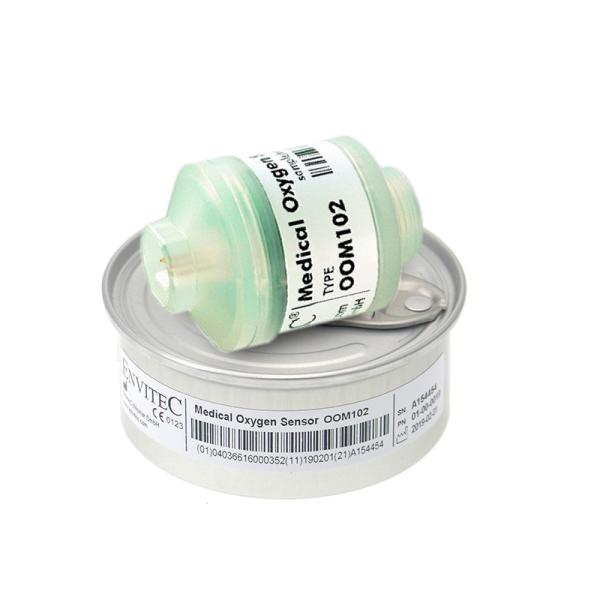 China OOM102 Envitec Medical Oxygen Sensor White Compatible With MOX-01 O2 Cell Sensor factory