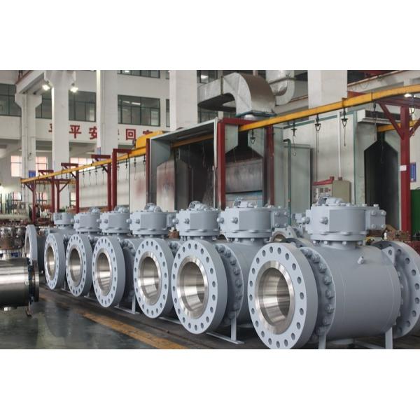 China 600LB Side Entry Trunnion Ball Valve factory