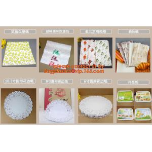 Greaseproof Food Wrap Candy Wrapping Paper,custom logo greaseproof burger