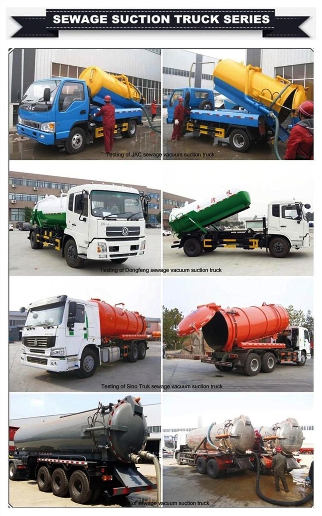 I Suzu 130HP 10cbm Mobile Sewage Suction Vehicle Vacuum Tank Slurries Sludges Sewer Sewage Suction Truck