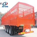 Semi-Trailer 3 Axles 60 Tons Animal Poultry Grid Positions Fence Stake Cargo