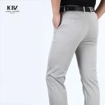2022 Men's Black Logo Print Cargo Trousers Straight Fit Chino Office Pants for