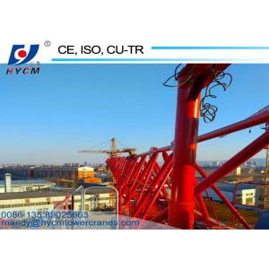 QTP125 Mobile Tower Crane Specification for 10 ton 60m Jib Crane in Dubai