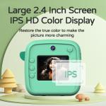 Cartoon Childrens Waterproof Camera Instant Printer Autofocus 2400W