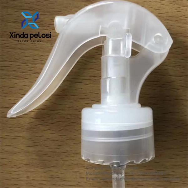 Non Spill Plastic PP Mini Trigger Sprayer Plastic Head Water Mini Trigger Spray