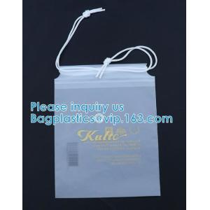 Biodegradable Patient Belonging Bag With Rigid Handle OEM Available, Drawstring