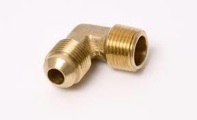 China Customized Basic Plumbing Fittings , CNC Lathe Brass Connector For Water / Gas factory