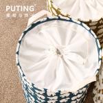 Puting Foldable washing laundry basket clothes toy storage bag large box
