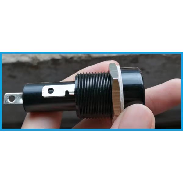 H3-18 600V 30A 40A 2 Terminal Panel Mounting 10 x 38mm Fuse Holder Socket for cylinder catridge fuse