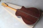 Ebony finggerboard 41-inch cutaway 916 natural wood color left handed acoustic