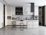Durable HPL Kitchen Cabinet For Residential House Kitchen Furniture