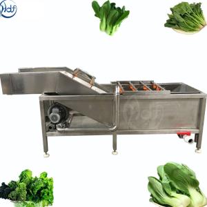China SUS304 Electric Vegetable Washer Vegetable Air Bubble Washing Machine Vegetables Washing Machine factory