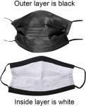 Adults Black Single Disposable Face Mask 20 25 25 Grams with Black