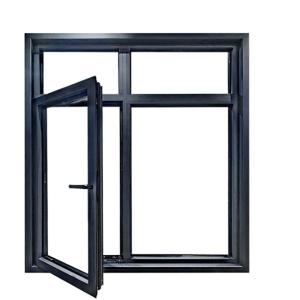 China SKATE Series Alloy Aluminum Windproof Casement Windows For Home And Commercial Use factory