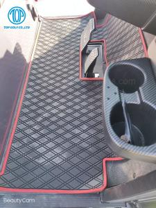 China Custom Thickness 6mm PVC Golf Cart Floor Mats factory