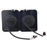 IP 68 Jeep Wrangler Headlights , 2x Smoked LED Front Fender Flare Turn Signal