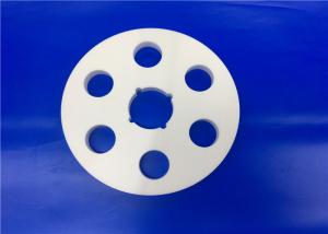 China High Flexural Strength Insulating Ceramic Disc Round Ceramic Plates factory