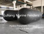 Hydro Pneumatic Marine Rubber Fenders Sling Type 2.5mX5.5m