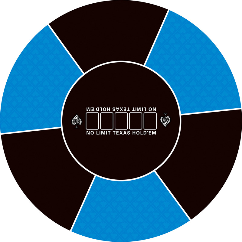Minglu CPM-006  Manufacture of Rubber Round Casino Table mat