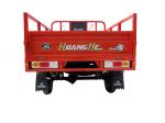 Red Open Body 3 Wheel Cargo Motorcycle , Adult Cargo Tricycle 150ZH-H