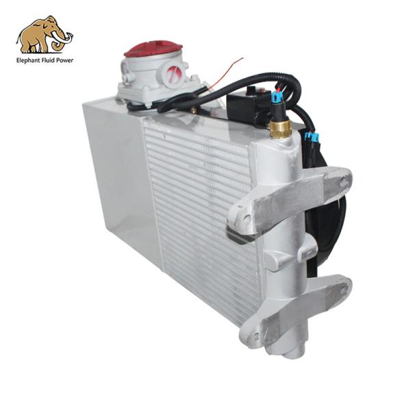In Stock Concrete Mixer Oil Cooler Radiator 18L 20L 24L 26L Fan, For Concrete
