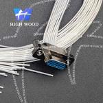J30J SERIES MICRO-D Rectangular Connectors, J30J-15TJL-1000 Length1000mm