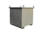 Galvanised Crane Bin Forklift Attachment Forklift Hopper Dumpster