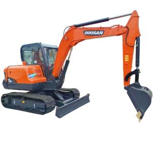 China 2019 Doosan DX55 Excavator with 0.18 m3 Bucket Capacity and Affordable Cost from Korea factory