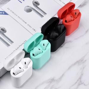 China Waterproof 20kHz I12 TWS Wireless Bluetooth Earbuds factory