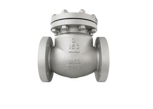 China Cast Steel Material Flanged Swing Check Valve Size 3 Inch factory