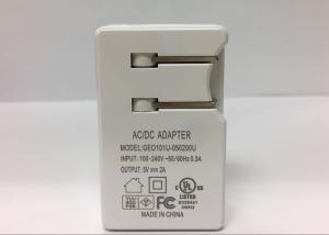 China 5V2A Foldable US Plug Travel Charger with UL FCC Certified ,efficiency Level VI factory