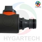 Garden Ball Valve With Click Quick Connect Hose Repair For Gardening And