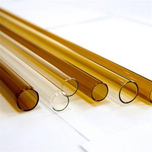 China 5.0 Clear Amber Borosilicate Glass Tube For Pharmaceutical Packing USP Type I factory