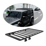 Powder Coated Ladder Jl Roof Rack for Jlu Jeep Rubicon Wrangler Convenient Cargo