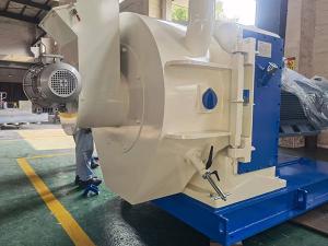 China 6mm 8mm Ring Die Pellet Press Machine Supplier PLC Control factory