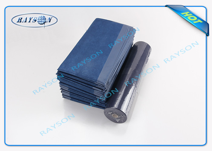 100% PP Non Woven Fabric Hygiene Medical Bed Sheet Hospital Use Waterproof