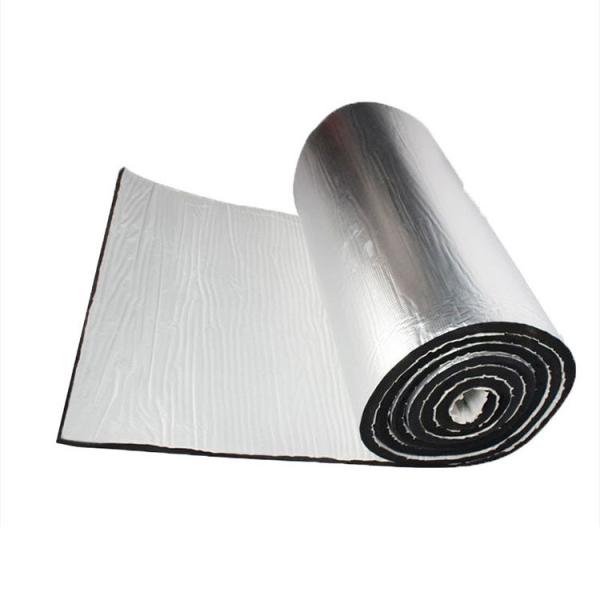 China 20mm Polyethylene Rubber Foam Insulation Sheets Roll With Aluminium Foil factory