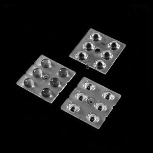 China 5050 LED Street Light Lens 6 LEDs With Multiple Light Distribution factory